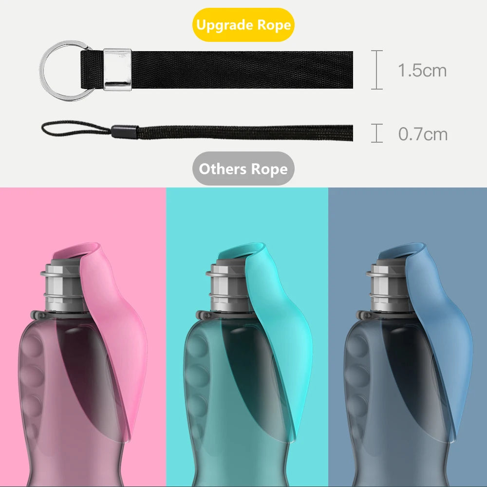 800ml Portable Dog Water Bottle - Cool Creations
