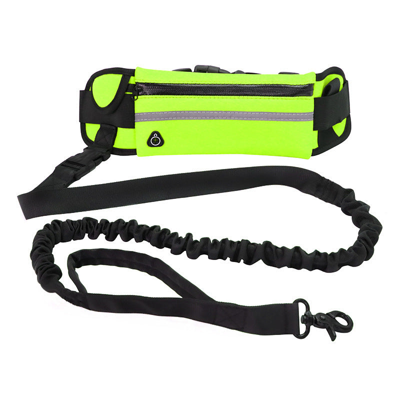 Hands Free Dog Leash With Shock Absorbing Bungee Leash For Up To 180lb Dogs - Cool Creations