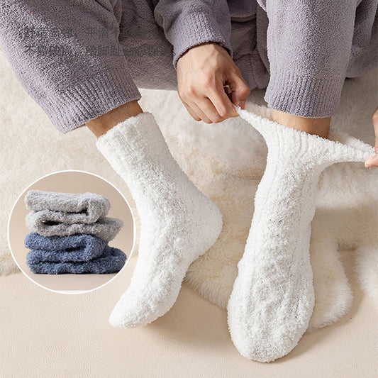 Winter Warm Fuzzy Fleece Socks for Women or Men - Cool Creations