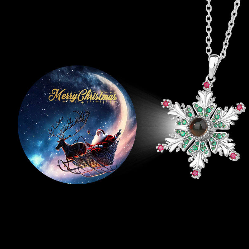 New Christmas Snowflake Necklace - Cool Creations