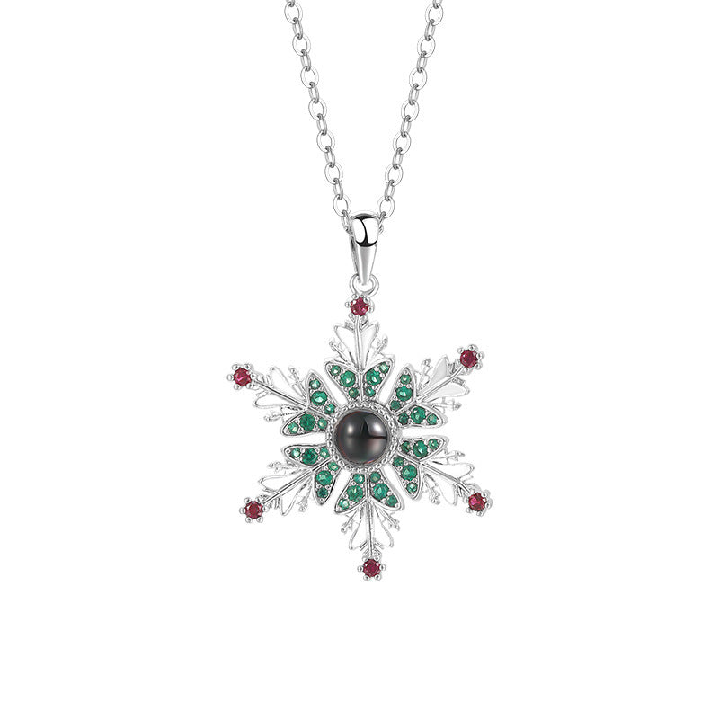 New Christmas Snowflake Necklace - Cool Creations