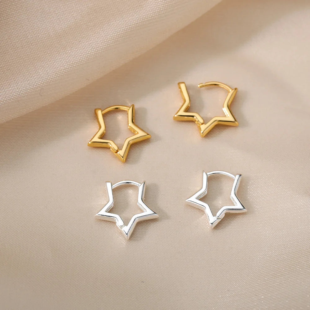 Luxury Star Pendientes Earrings For Women - Cool Creations