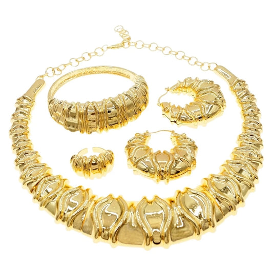 Dubai High-Quality Gold Plated Jewelry Set