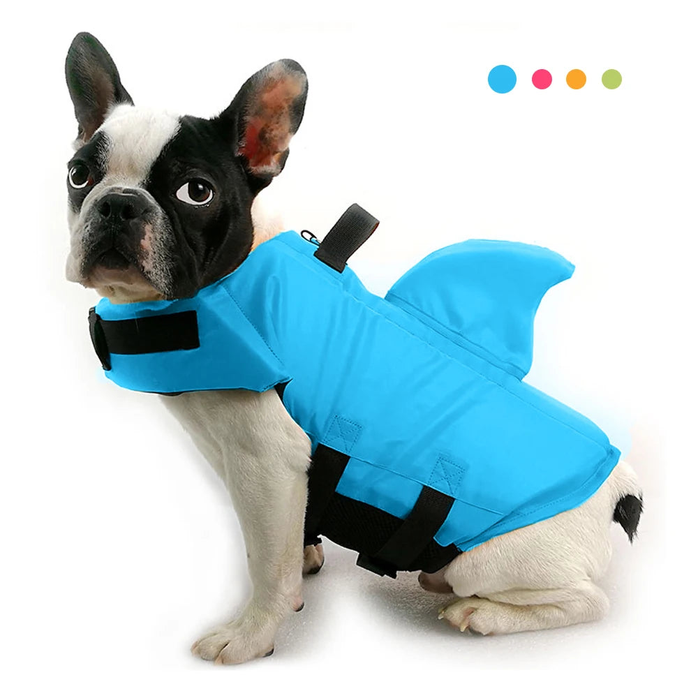 Shark Dog Life Jacket for all dog sizes - Cool Creations