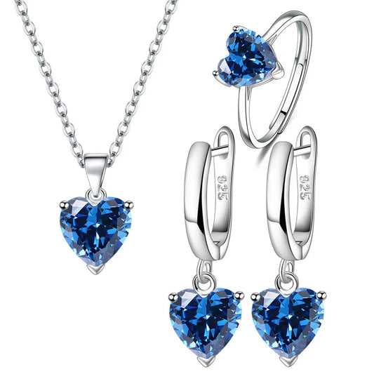 Sterling Silver Jewelry Sets For Women