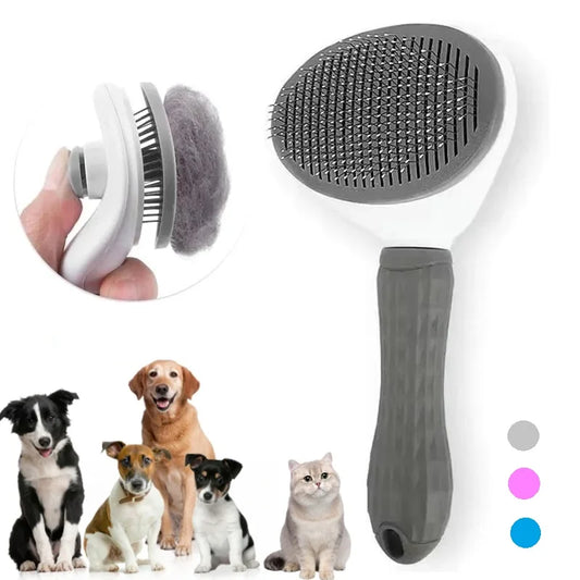 Self-cleaning Pet Hair Brush - Cool Creations