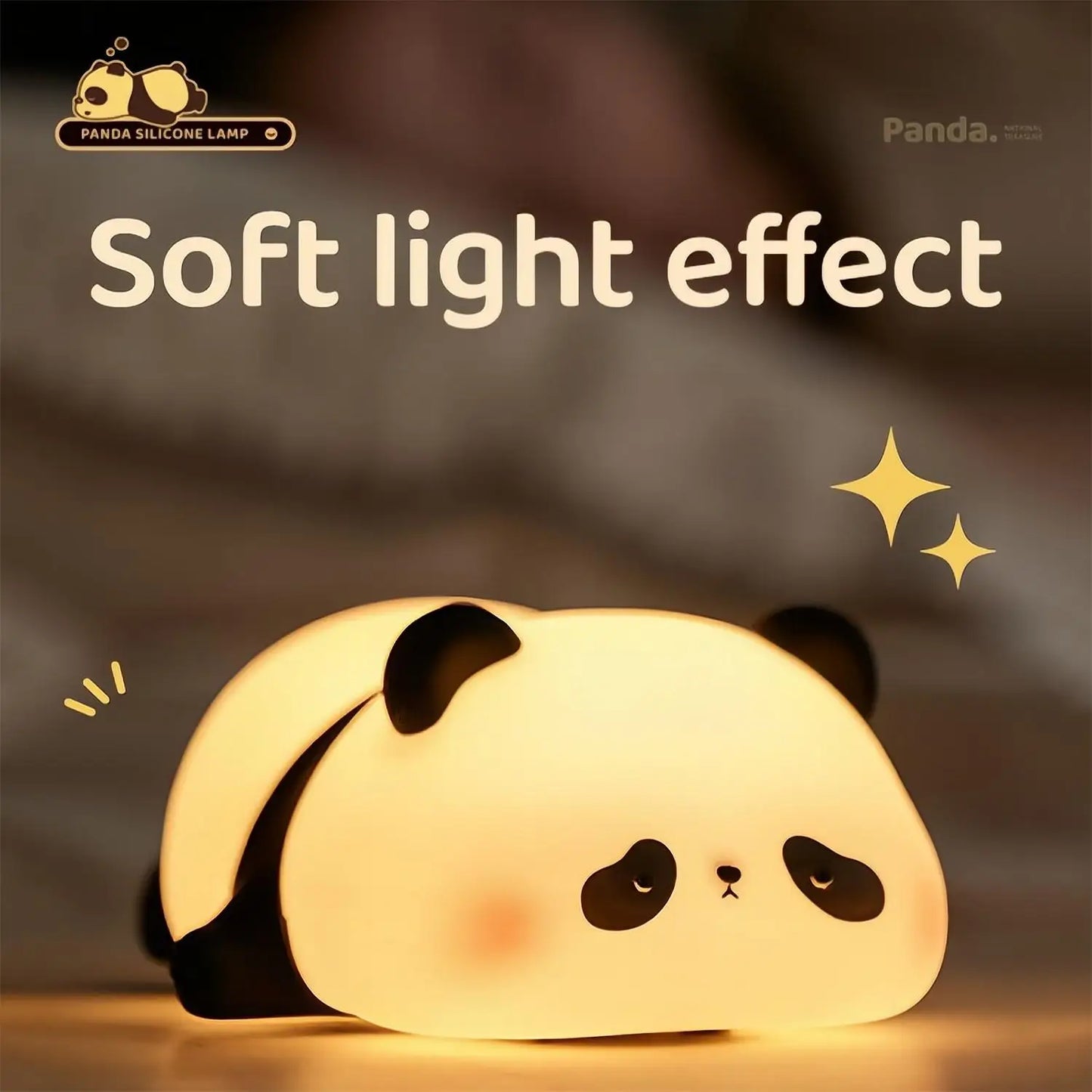 LED Night Lights Cute Sheep, Panda, and Rabbit Silicone Lamp - Cool Creations