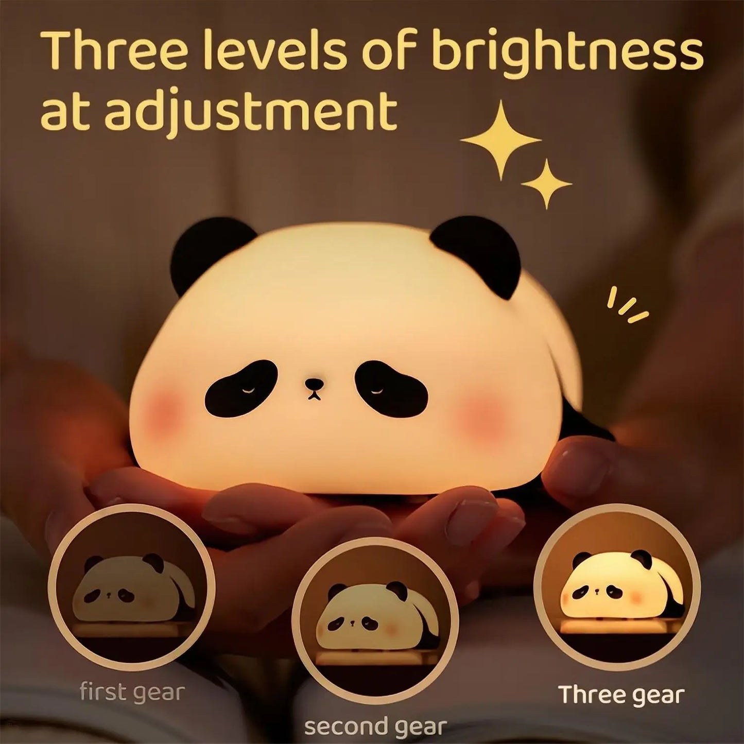 LED Night Lights Cute Sheep, Panda, and Rabbit Silicone Lamp - Cool Creations