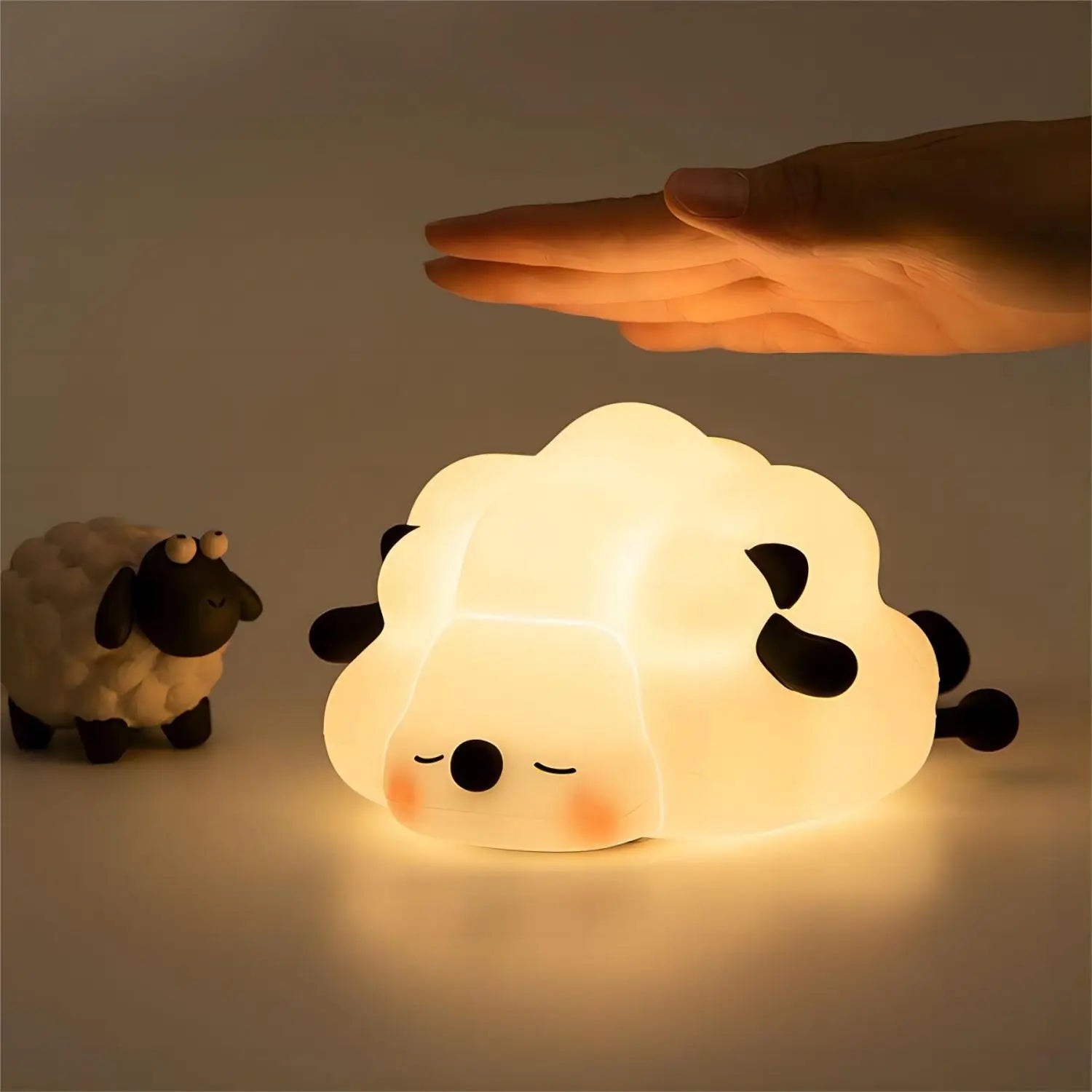 LED Night Lights Cute Sheep, Panda, and Rabbit Silicone Lamp - Cool Creations