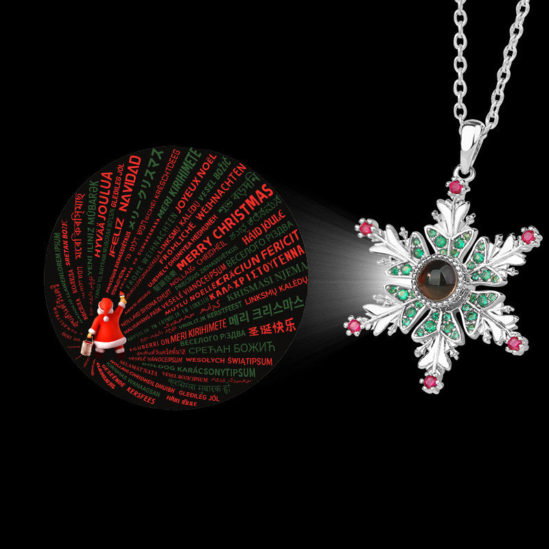 New Christmas Snowflake Necklace - Cool Creations