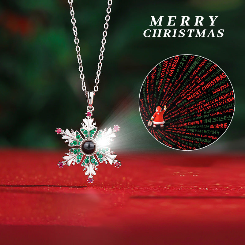 New Christmas Snowflake Necklace - Cool Creations