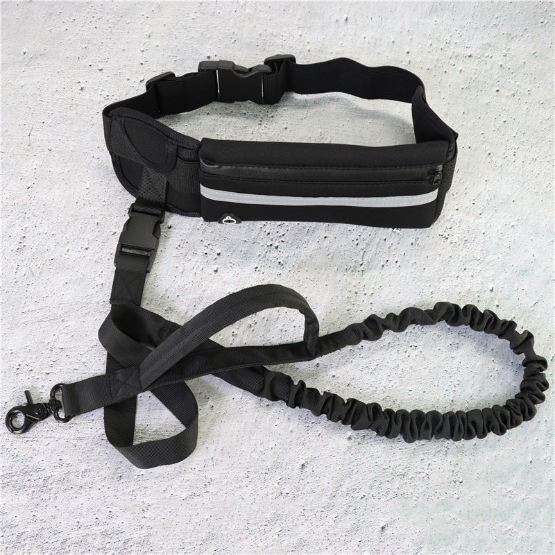 Hands Free Dog Leash With Shock Absorbing Bungee Leash For Up To 180lb Dogs - Cool Creations