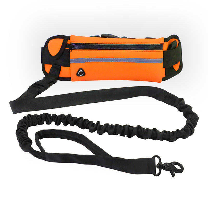 Hands Free Dog Leash With Shock Absorbing Bungee Leash For Up To 180lb Dogs - Cool Creations